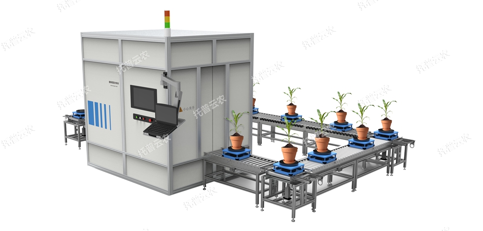 温室轨道式高通量植物表型平台图片