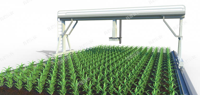 轨道式田间高通量植物表型平台